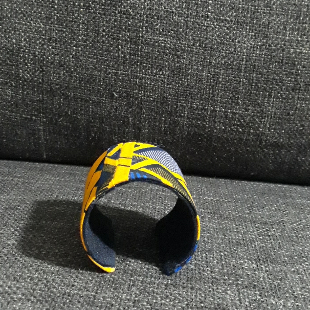 African print bracelet